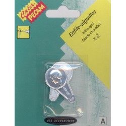 2 ENFILE AIGUILLES ALUMINIUM CREA PECAM