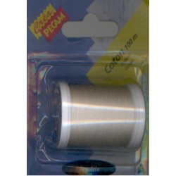 BOBINES FIL 100M COTON ECRU CREA PECAM
