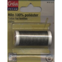 BOBINES FIL 200M polyester VERT  tous textiles a main ou machine