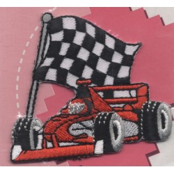 Ecusson Thermocollant brodé GRAND PRIX F1 CREA PECAM