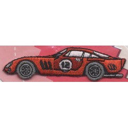 Ecusson Thermocollant brodé VOITURE DE SPORT CREA PECAM