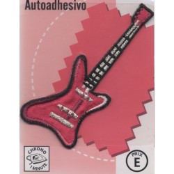 Ecusson Thermocollant brodé GUITARE ELECTRIQUE CREA PECAM