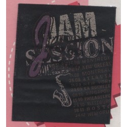 Ecusson Thermocollant brodé JAM SESSION CREA PECAM