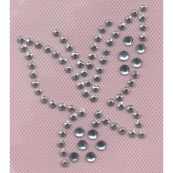 PATCH STRASS THERMOCOLLANT PAPILLON CREA PECAM