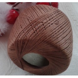 BOBINES FIL COTON A REPRISER 10g 75m COULEUR HAVANE